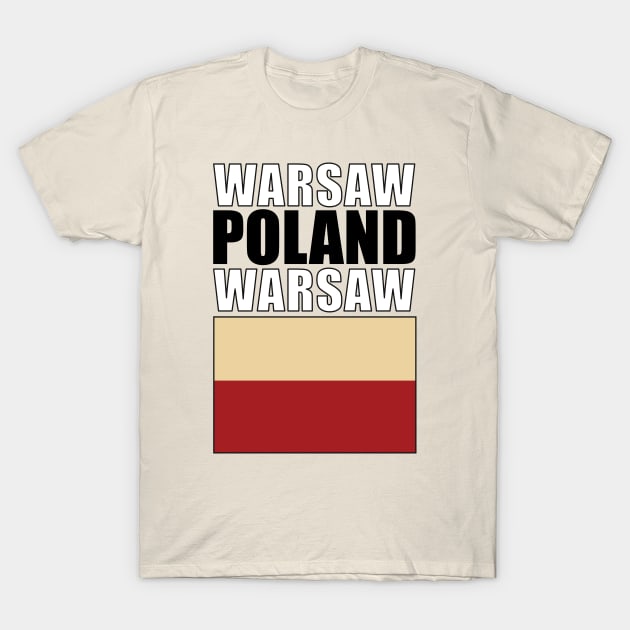 Flag of Poland T-Shirt by KewaleeTee